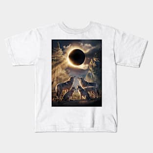 SOLAR ECLIPSE Kids T-Shirt